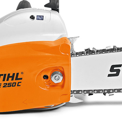 Pilarka elektryczna STIHL MSE 190 - Boczny napinacz piły łańcuchowej