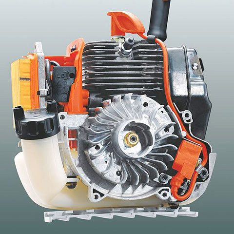 Elektroniczny układ zapłonowy w spalinowym KombiMotor STIHL KM 56 R-CE