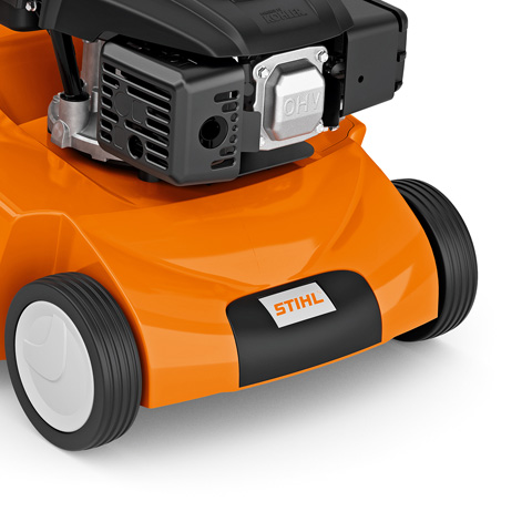 Odporna na ciepło i uderzenia obudowa wertykulatora Wykonana z trwałego polimeru obudowa wertykulatora spalinowego STIHL RL 540