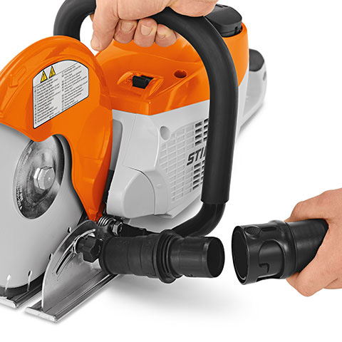 Niskopyłowa praca z elektronarzędziami Adapter do odsysania pyłu w odkurzaczu warsztatowym STIHL SE 133 ME