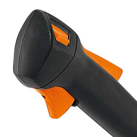 Proste wyłączanie silnika Przycisk stop do zatrzymania pracy silnika w kosie spalinowej STIHL FS 89