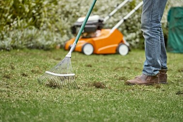 Wyposażony w mocny silnik wertykulator spalinowy STIHL RL 540 