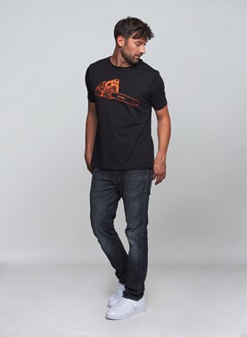 T-shirt męski STIHL MS 500i czarny