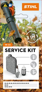 Zestaw serwisowy STIHL nr. 33 BG 45/46/50/55/65/85