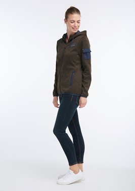 Kurtka damska STIHL z polaru brązowa