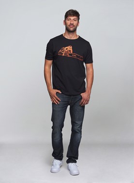 T-shirt męski STIHL MS 500i czarny