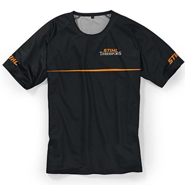 T-Shirt męski funkcyjny STIHL Timbersports czarny