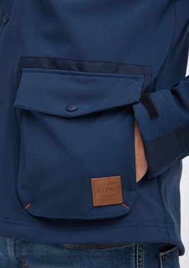 Kurtka męska STIHL Softshell niebieska