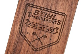 Drewaniane etui na telefon STIHL AXE