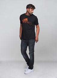 T-shirt męski STIHL MS 500i czarny