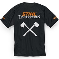 T-Shirt męski funkcyjny STIHL Timbersports czarny