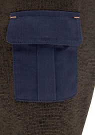 Kurtka damska STIHL z polaru brązowa