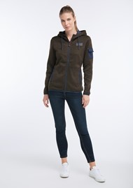 Kurtka damska STIHL z polaru brązowa