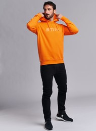 Bluza z kapturem unisex Hoodie Orange