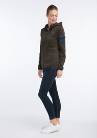 Kurtka damska STIHL z polaru brązowa