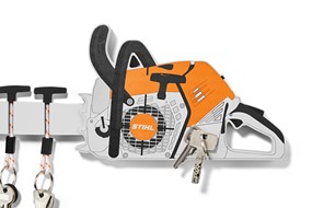Wieszak na klucze "Pilarka łańcuchowa STIHL"