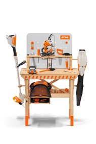 Drewniany stół warsztatowy dla dzieci STIHL